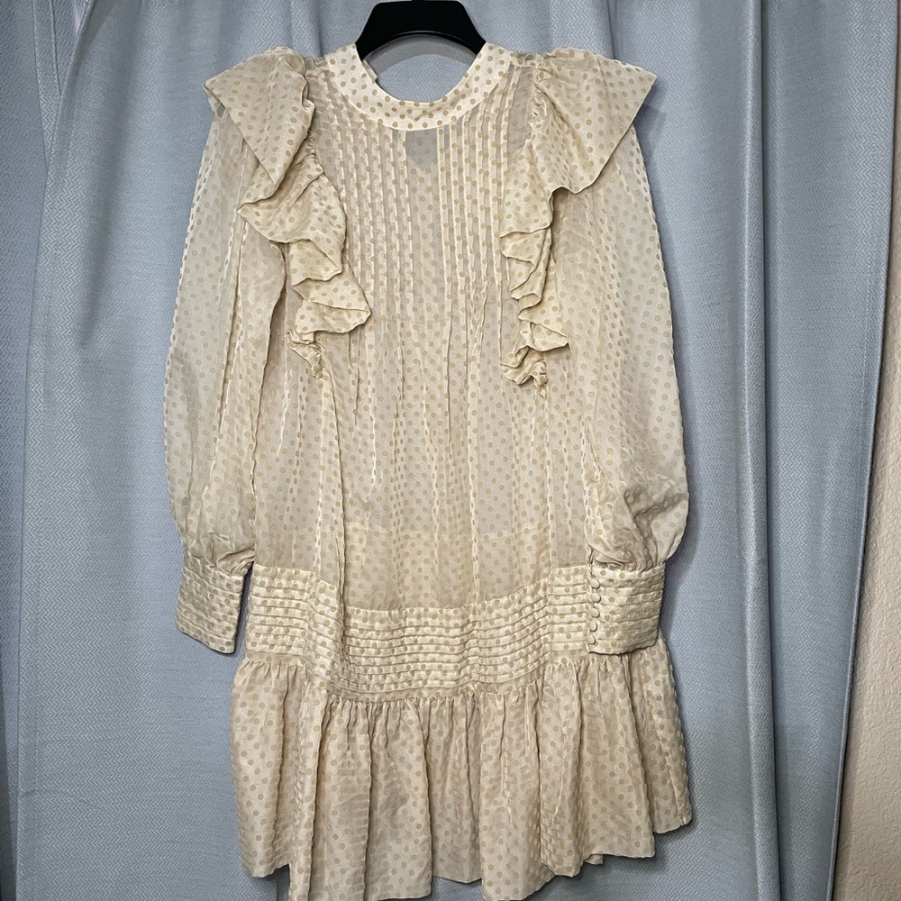 Cream H&M dress